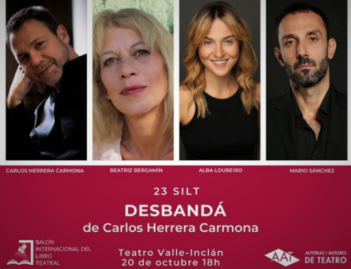 “Desbandá” en el Salón Internacional del Libro Teatral, Madrid.